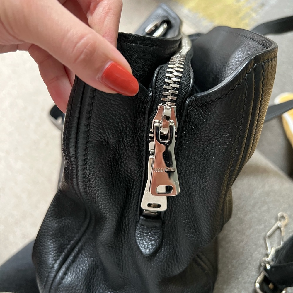 Miu Miu Vitello Phenix Bag - image 6